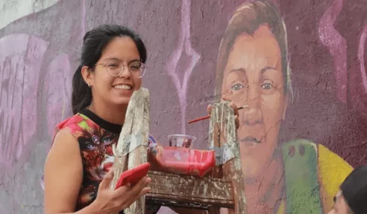 Murales colectivos. Foto gentileza: 38encuentro.pluri