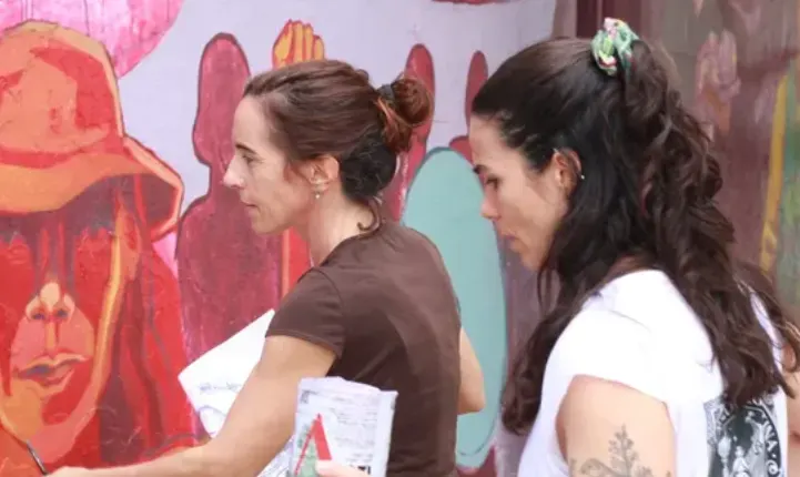 Murales colectivos. Foto gentileza: 38encuentro.pluri