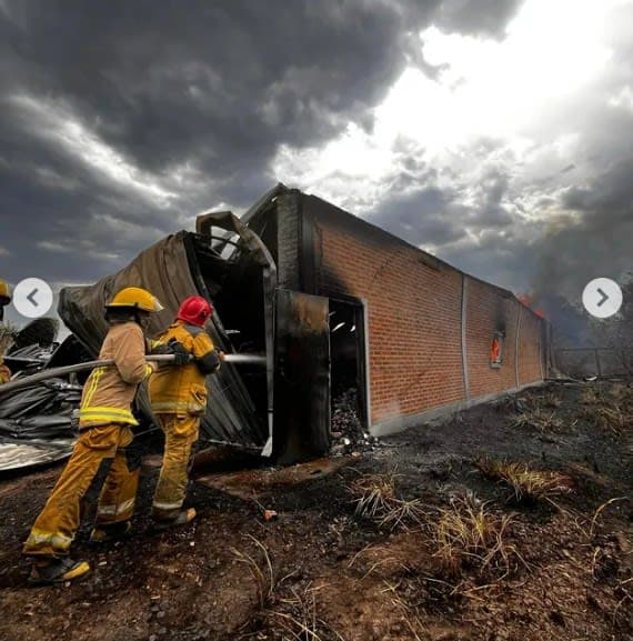 Gentileza imagen; Redes sociales Bomberos Voluntarios Zona Sur