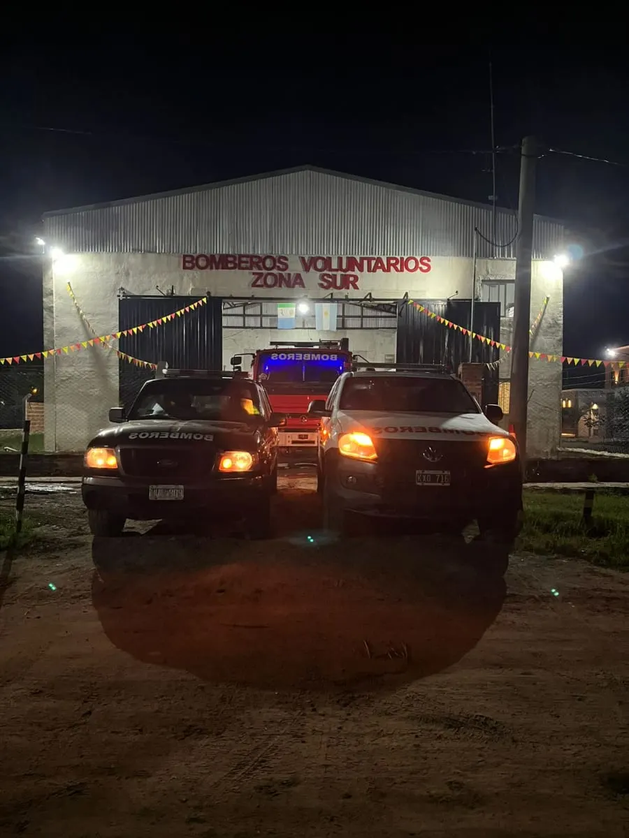 Imagen: Bomberos Voluntarios Zona Sur. Gentileza: Franco Iglesias