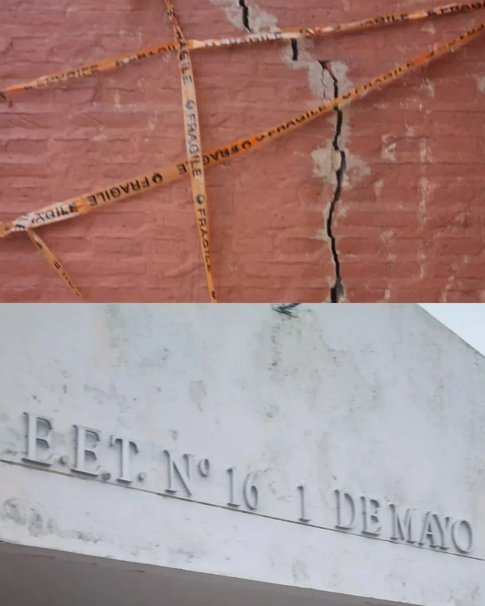 Problemas de infraestructura de la EET N° 16 1° de Mayo