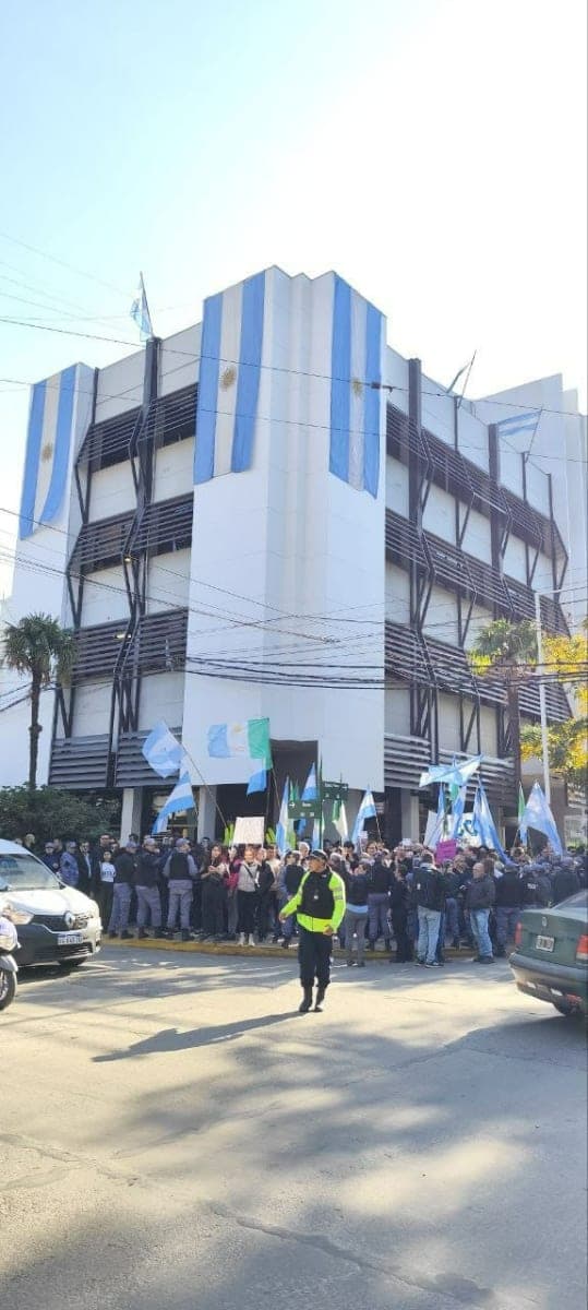 Reclamo frente al Superior Tribunal de Justicia. Imagen: UPCP