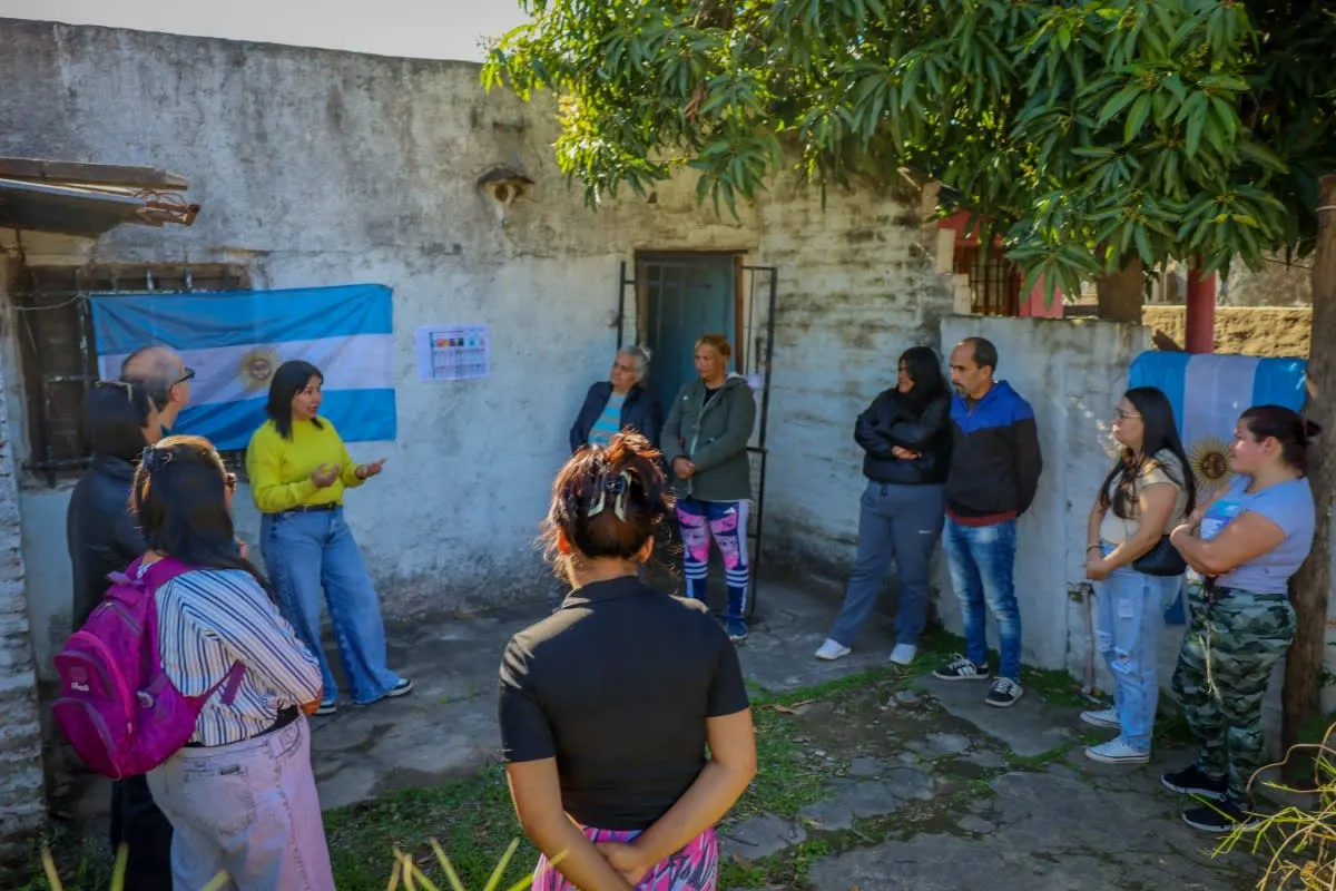 Imagen: Abrieron la primera Casa Patria en Villa Palermo I